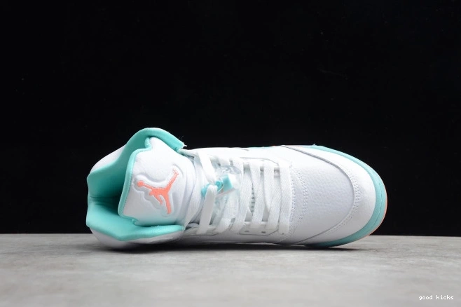 Cheap Air Jordan Aqua Light 440892-100 GS 5 0731